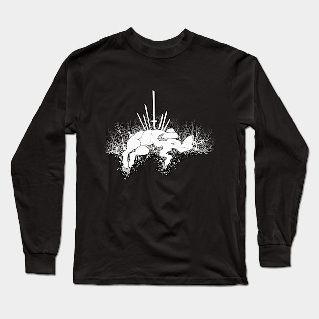 Sacrificial Lamb Long Sleeve T-Shirt by MossAndMarrow